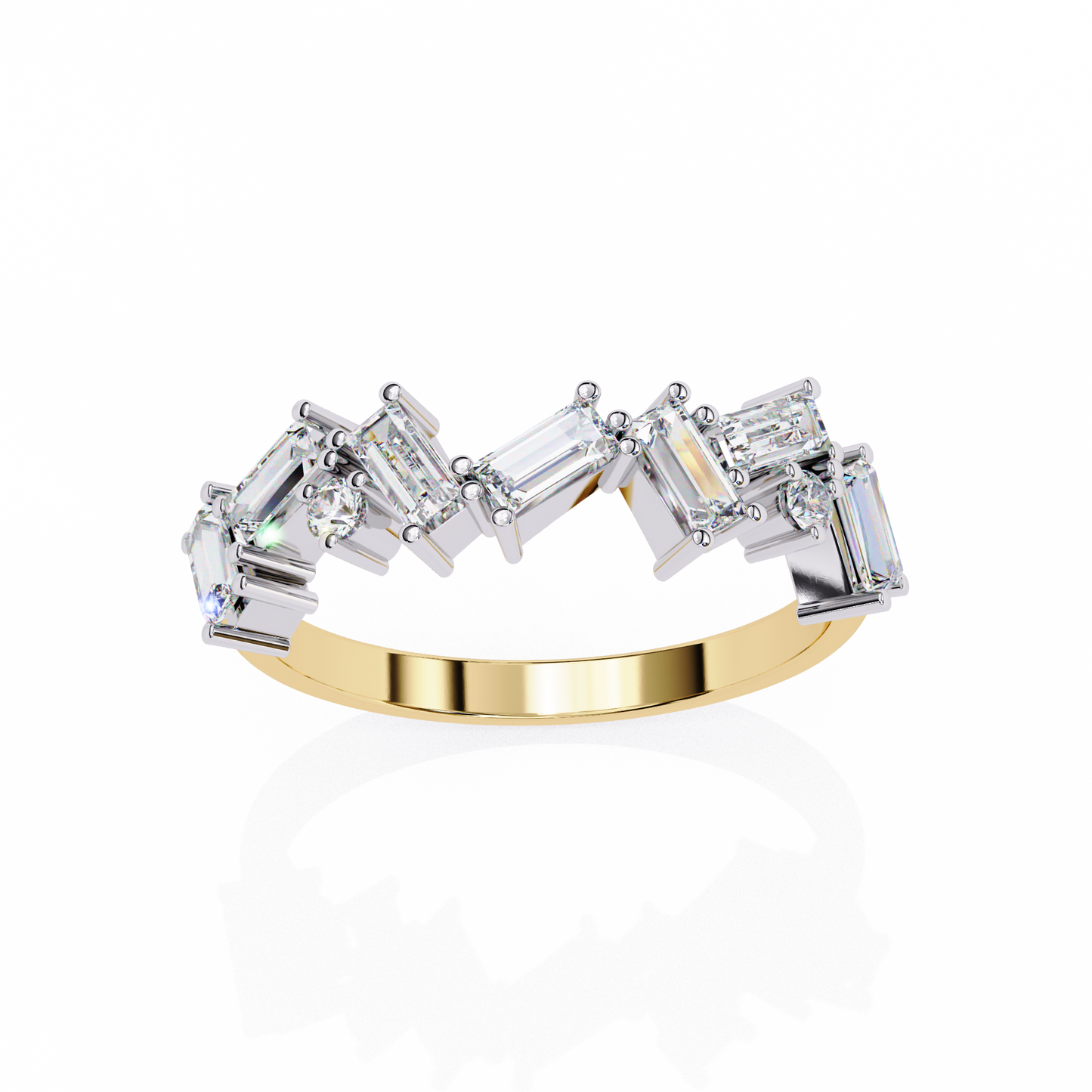 Small Diamond Band