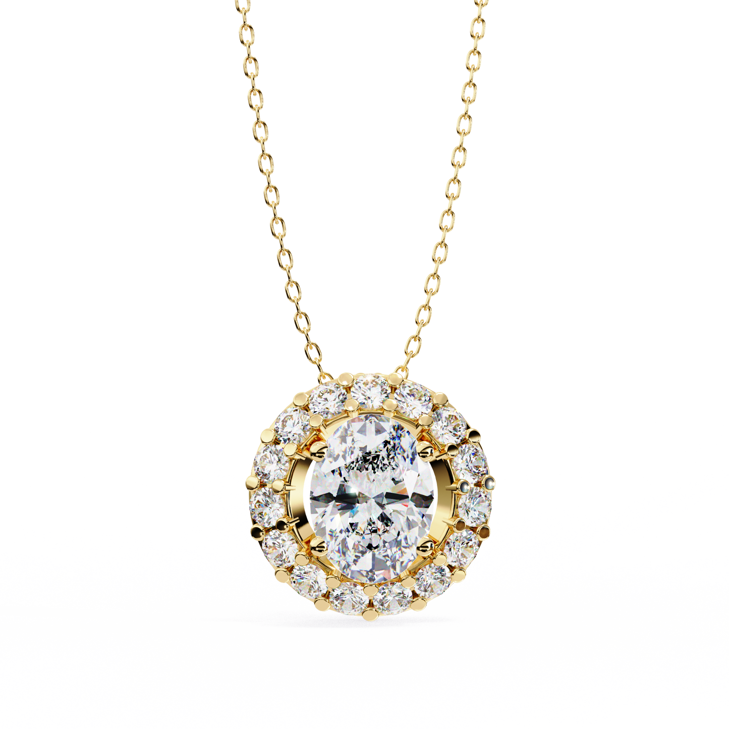 Oval Luxe Pendant-38