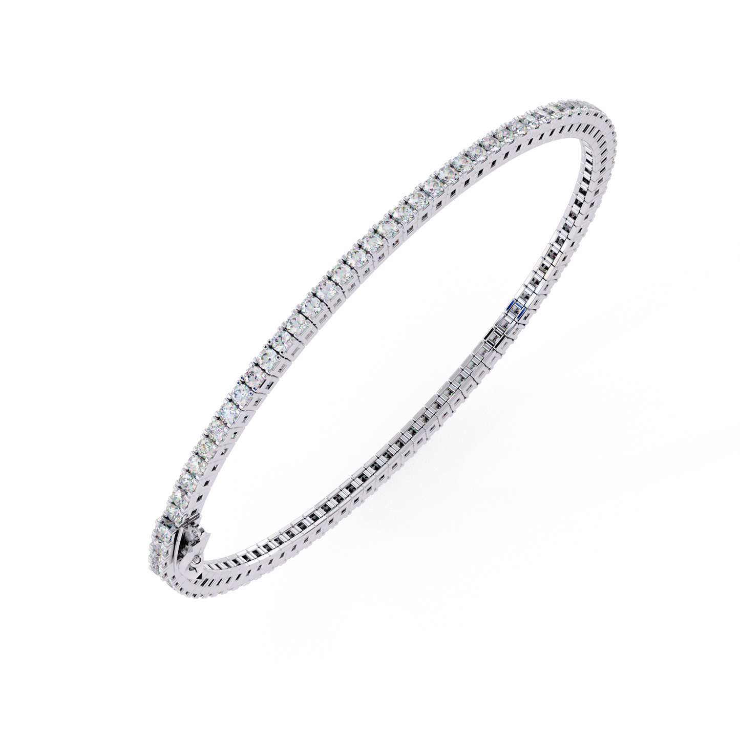 Classic Round Lab Diamond Tennis Bracelet – Timeless Multi-Stone Design