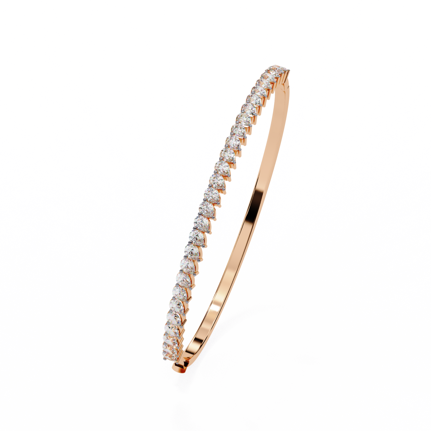 Pear-Cut Lab Diamond Statement Bracelet – Bold and Brilliant Design