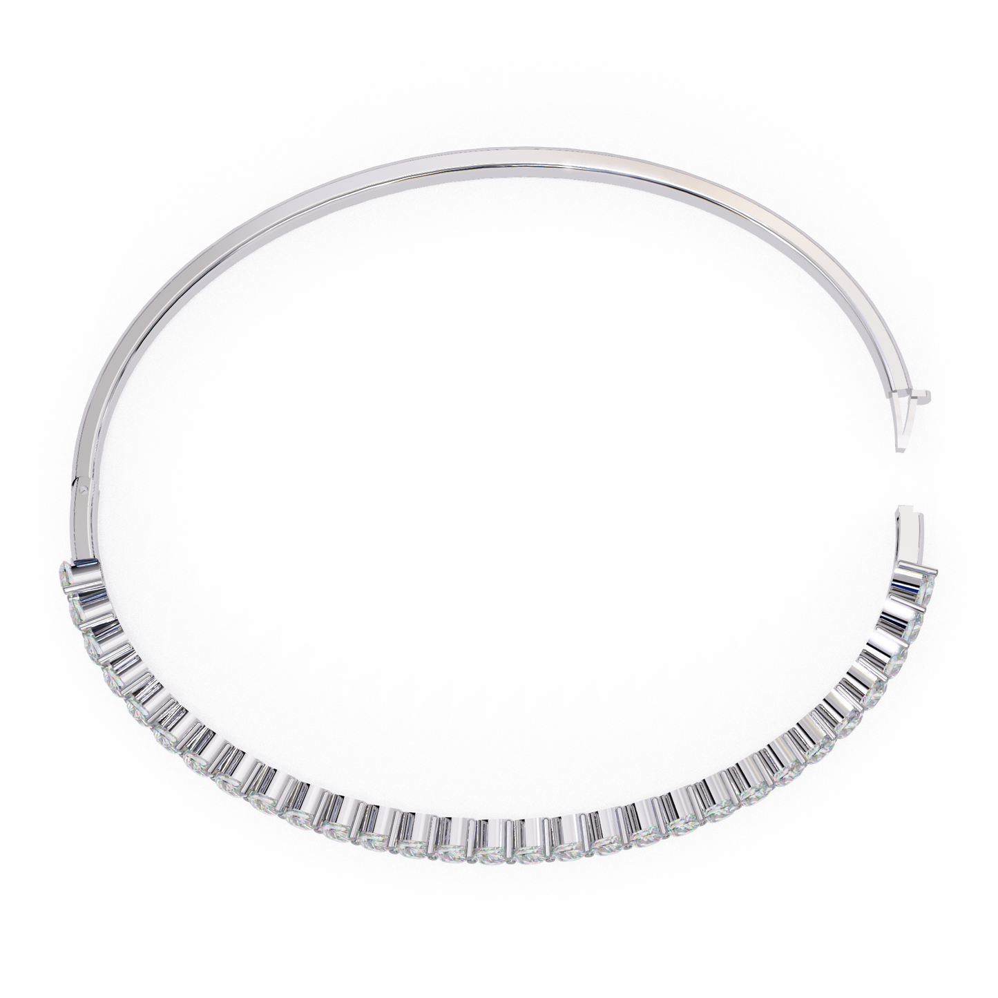 Pear-Cut Lab Diamond Statement Bracelet – Bold and Brilliant Design