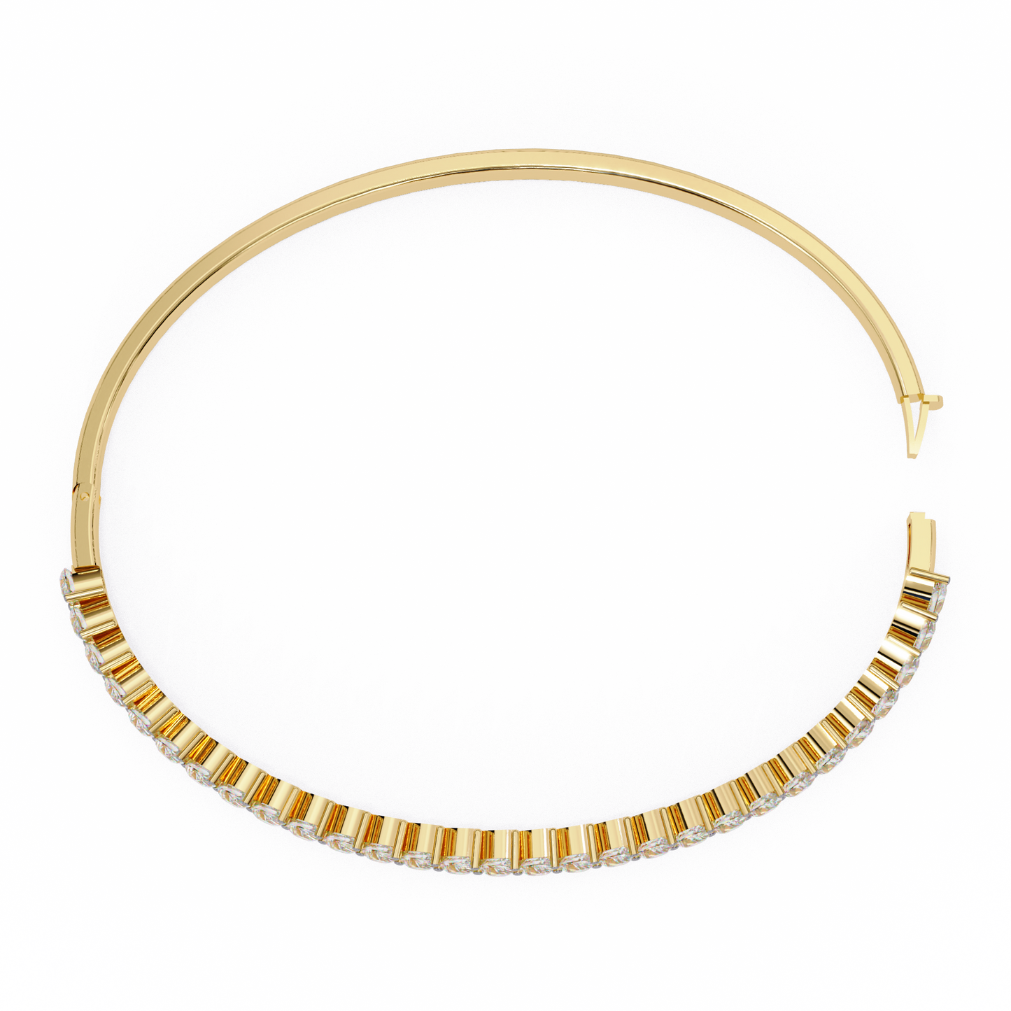 Pear-Cut Lab Diamond Statement Bracelet – Bold and Brilliant Design