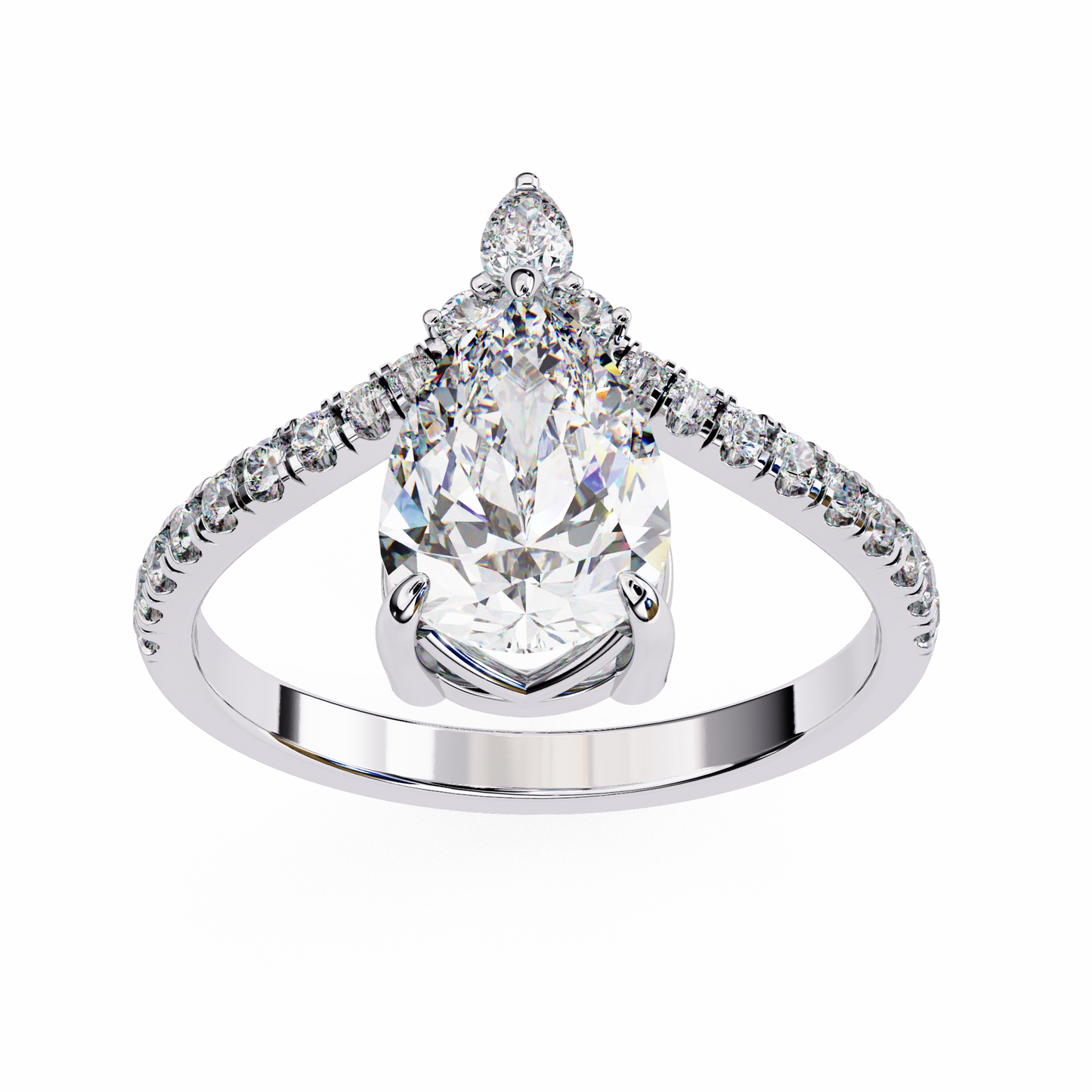 Pear Luxe Ring