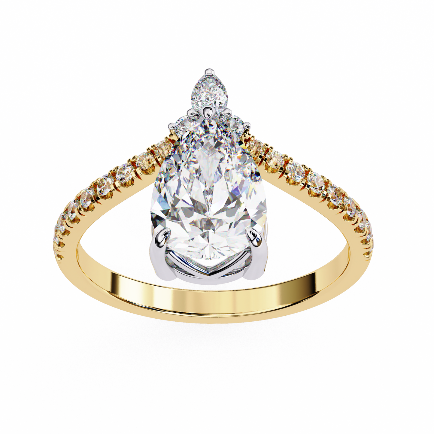 Pear Luxe Ring