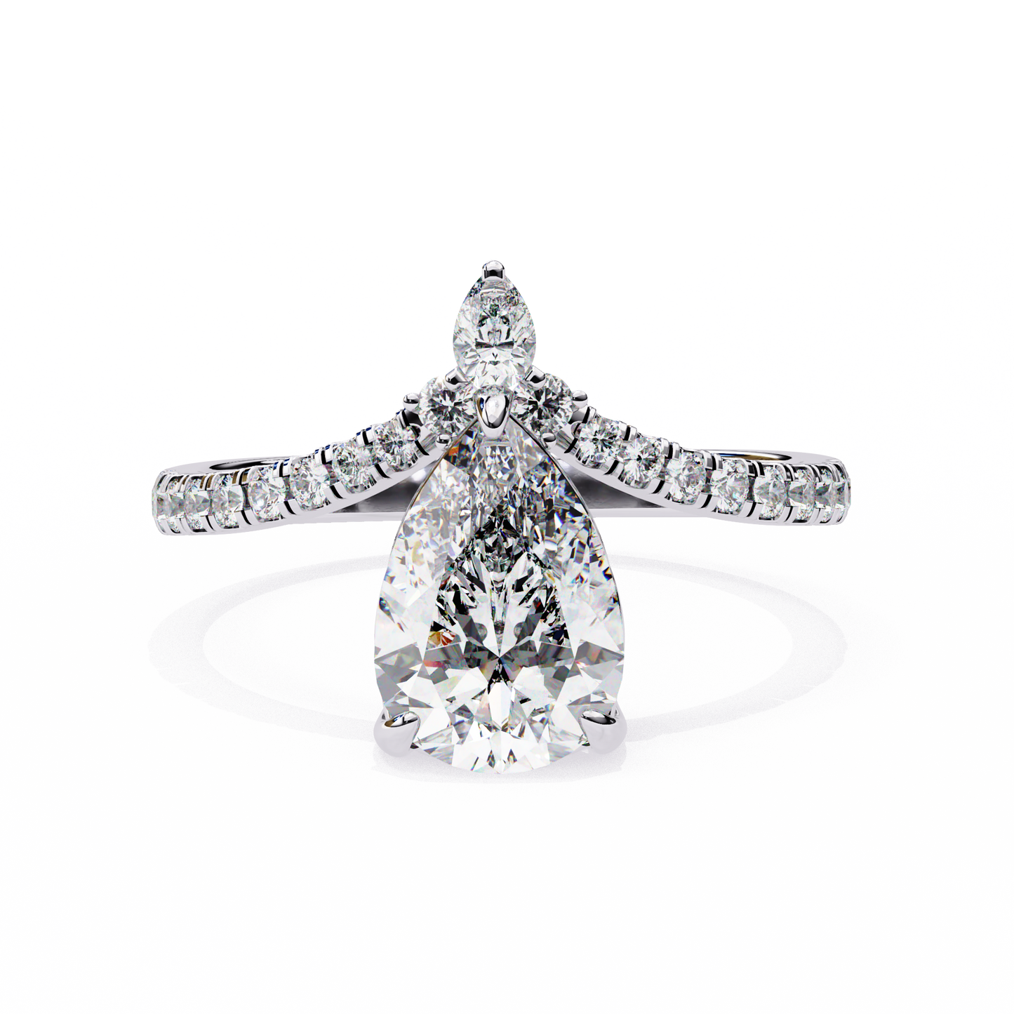 Pear Luxe Ring