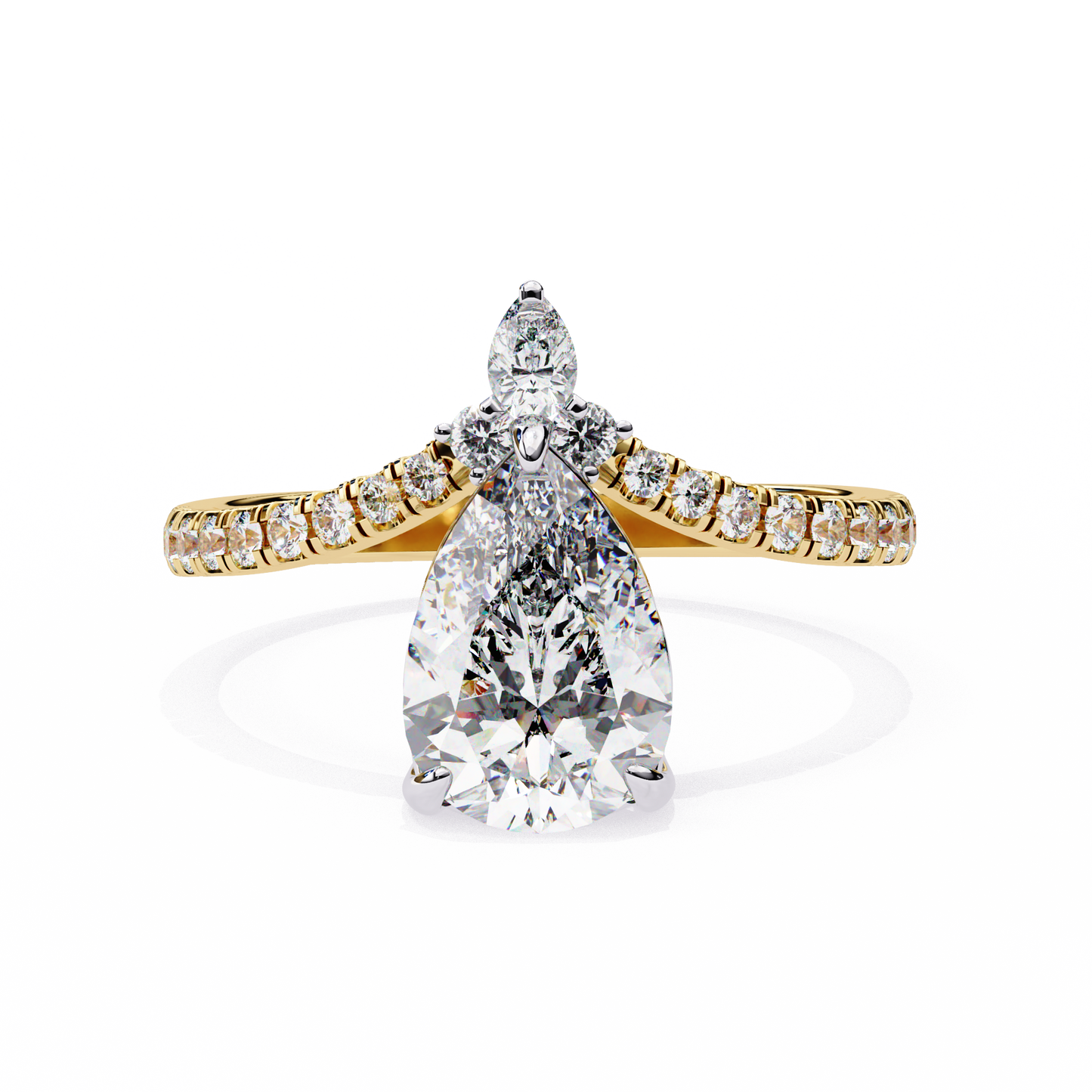 Pear Luxe Ring