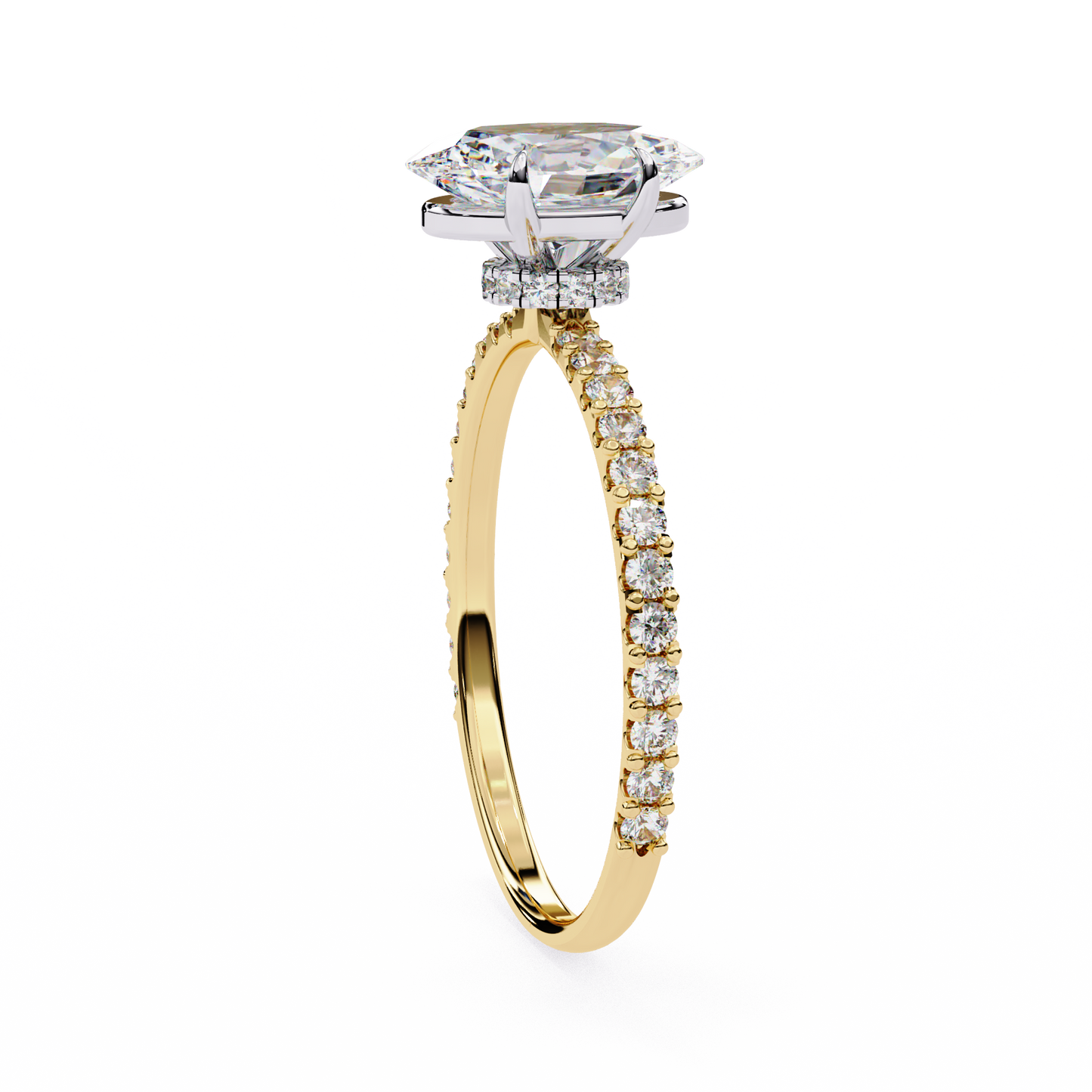 Pear Luxe Ring
