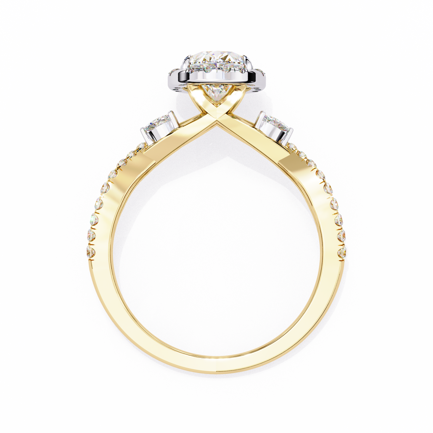 Pear Luxe Ring