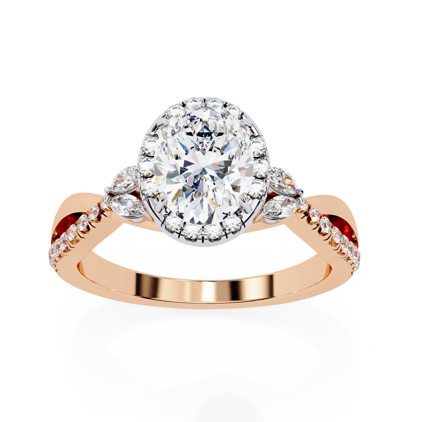 Pear Luxe Ring