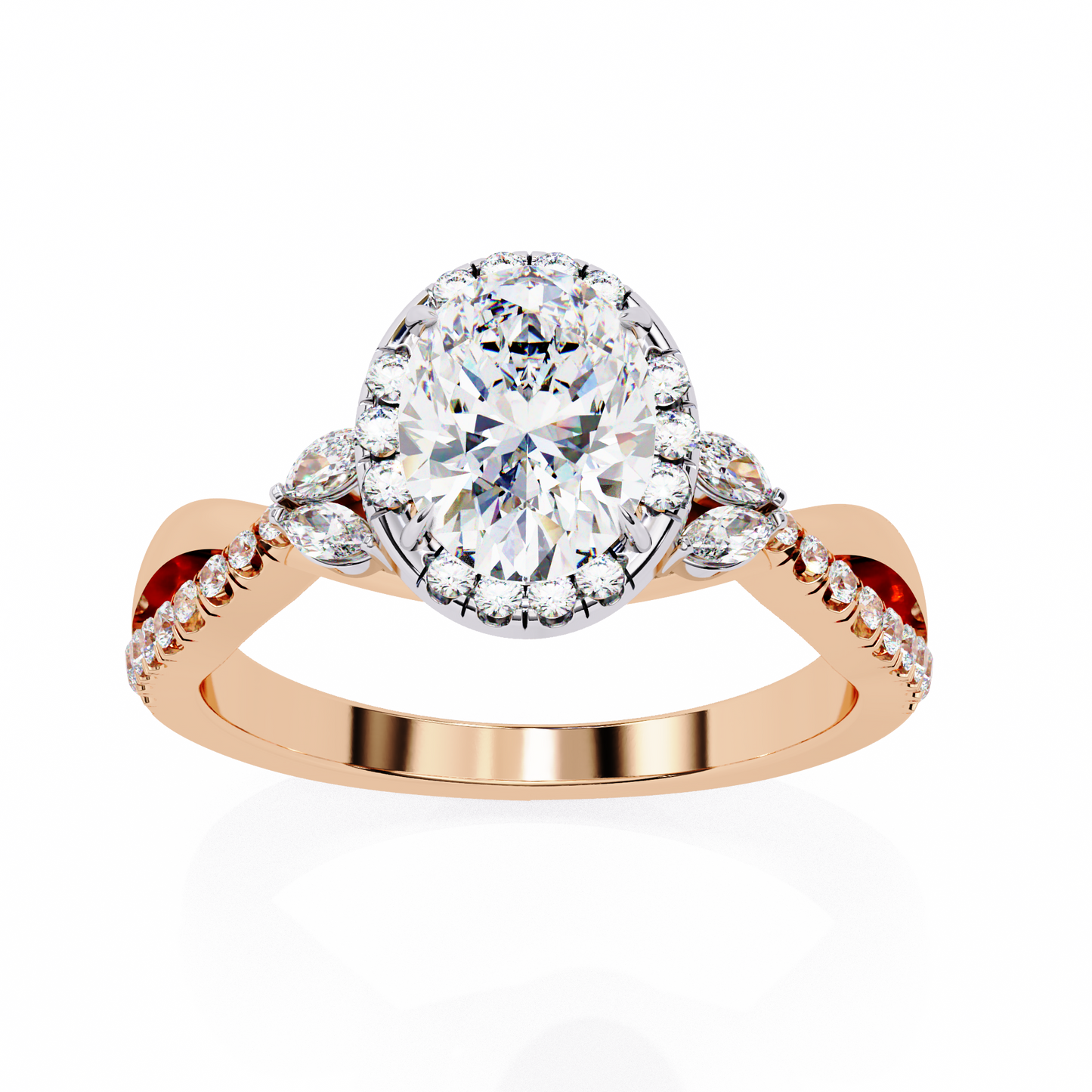 Pear Luxe Ring