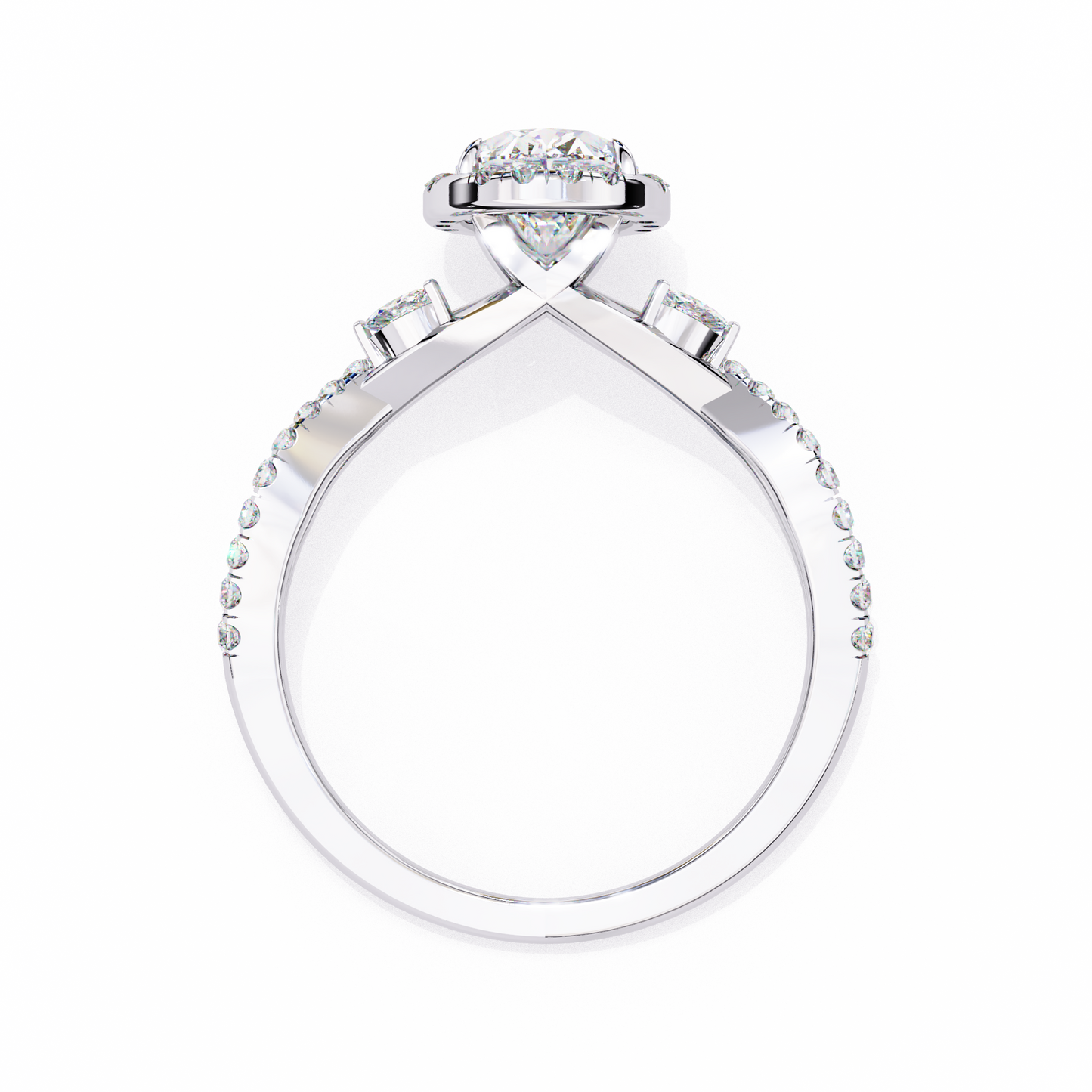 Pear Luxe Ring
