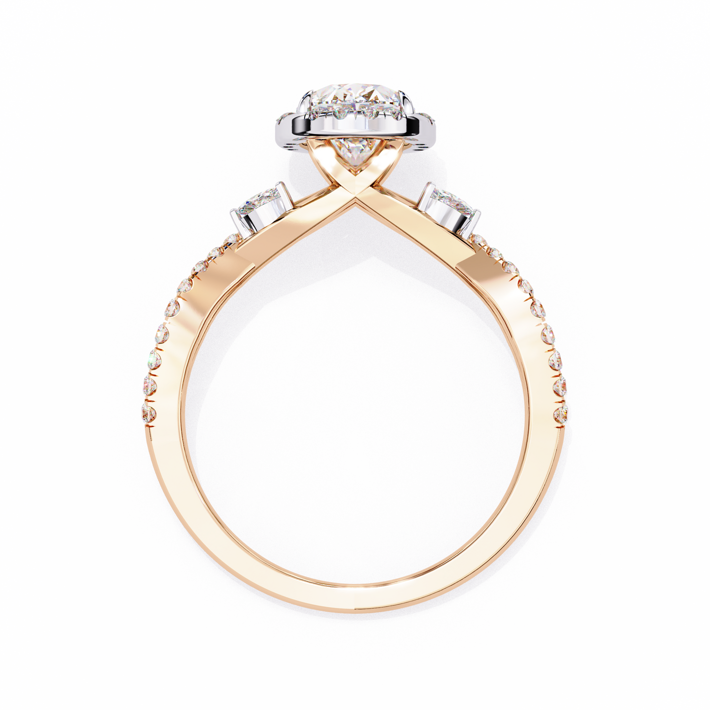 Pear Luxe Ring