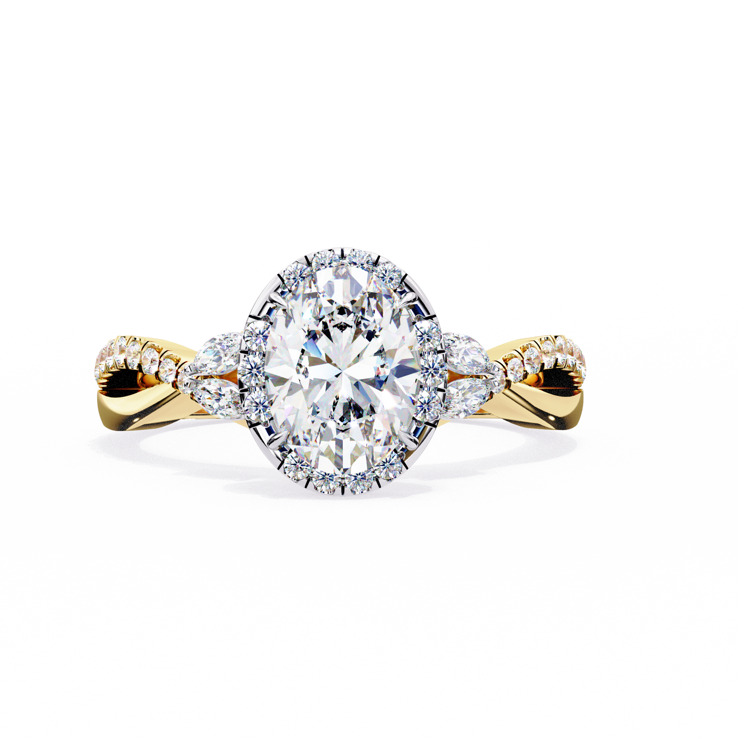Pear Luxe Ring
