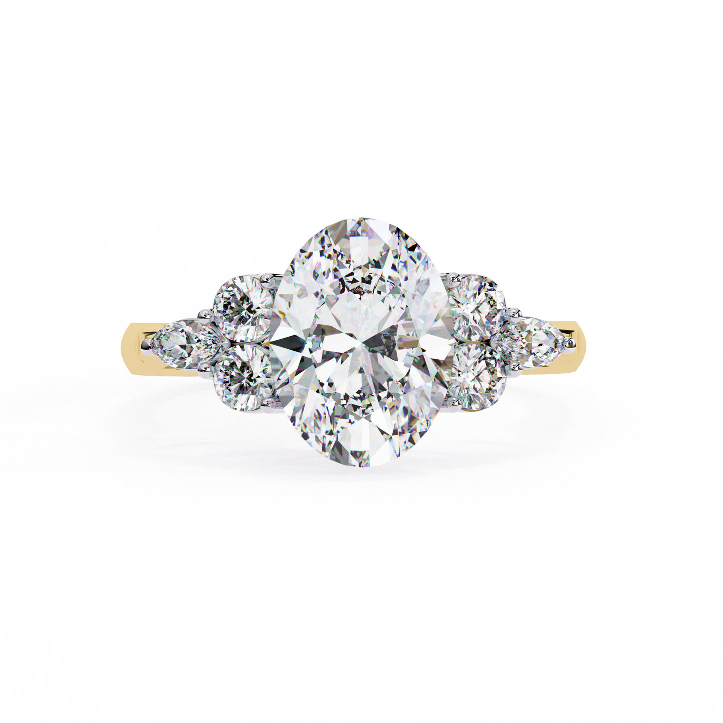 Pear Luxe Ring