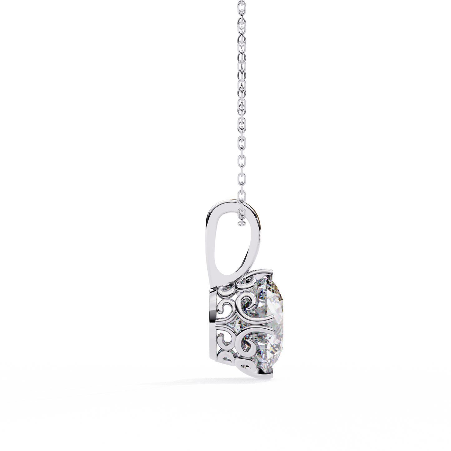 Oval Luxe Pendant