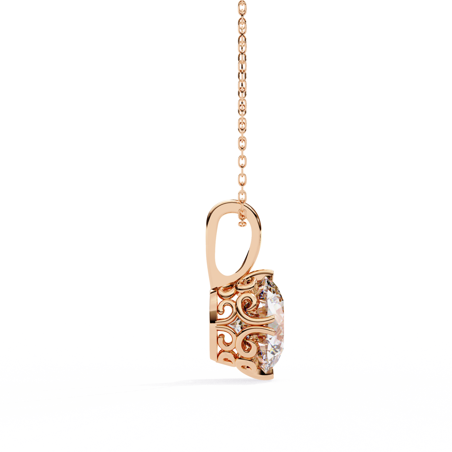 Oval Luxe Pendant