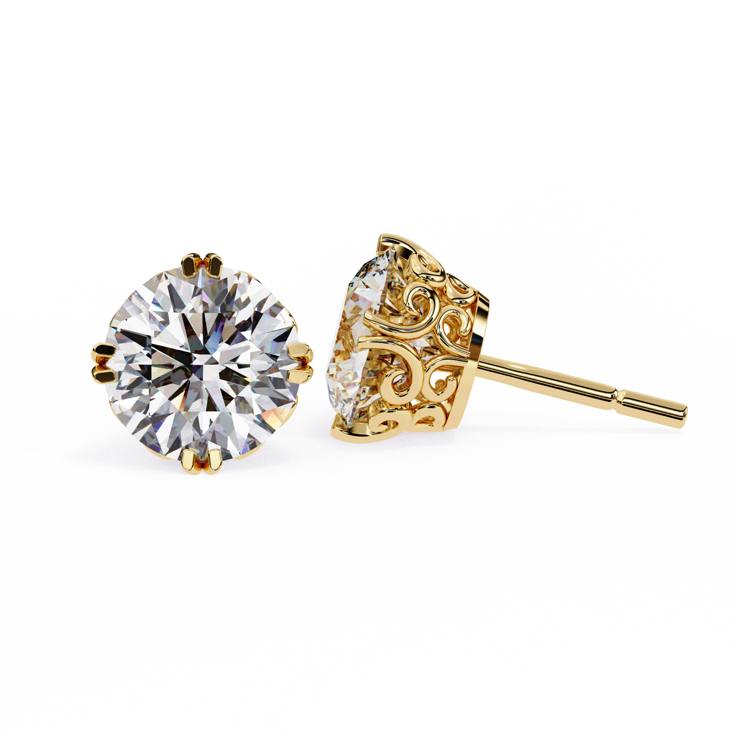 ROUND EARRING