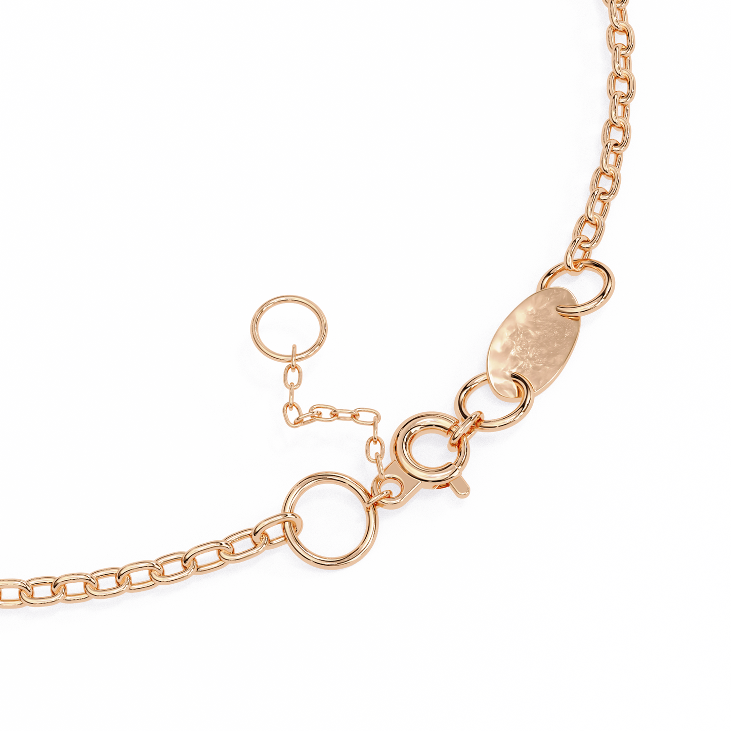 Quad Round Lab Diamond Bracelet – Elegant Four-Stone Design
