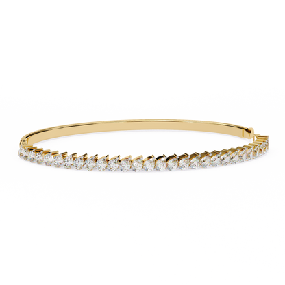 Pear-Cut Lab Diamond Statement Bracelet – Bold and Brilliant Design
