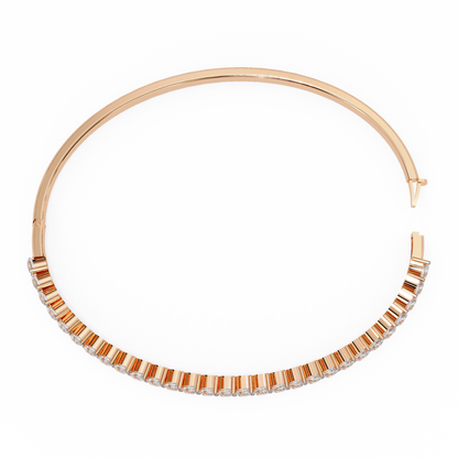 Pear-Cut Lab Diamond Statement Bracelet – Bold and Brilliant Design
