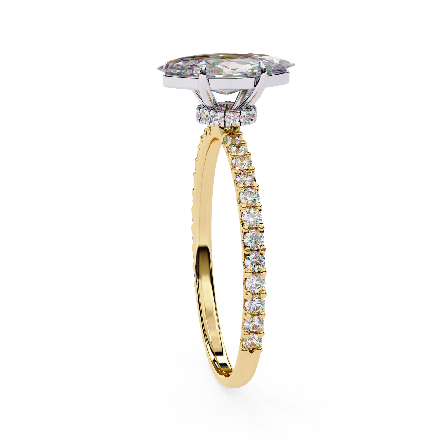 Pear Luxe Ring