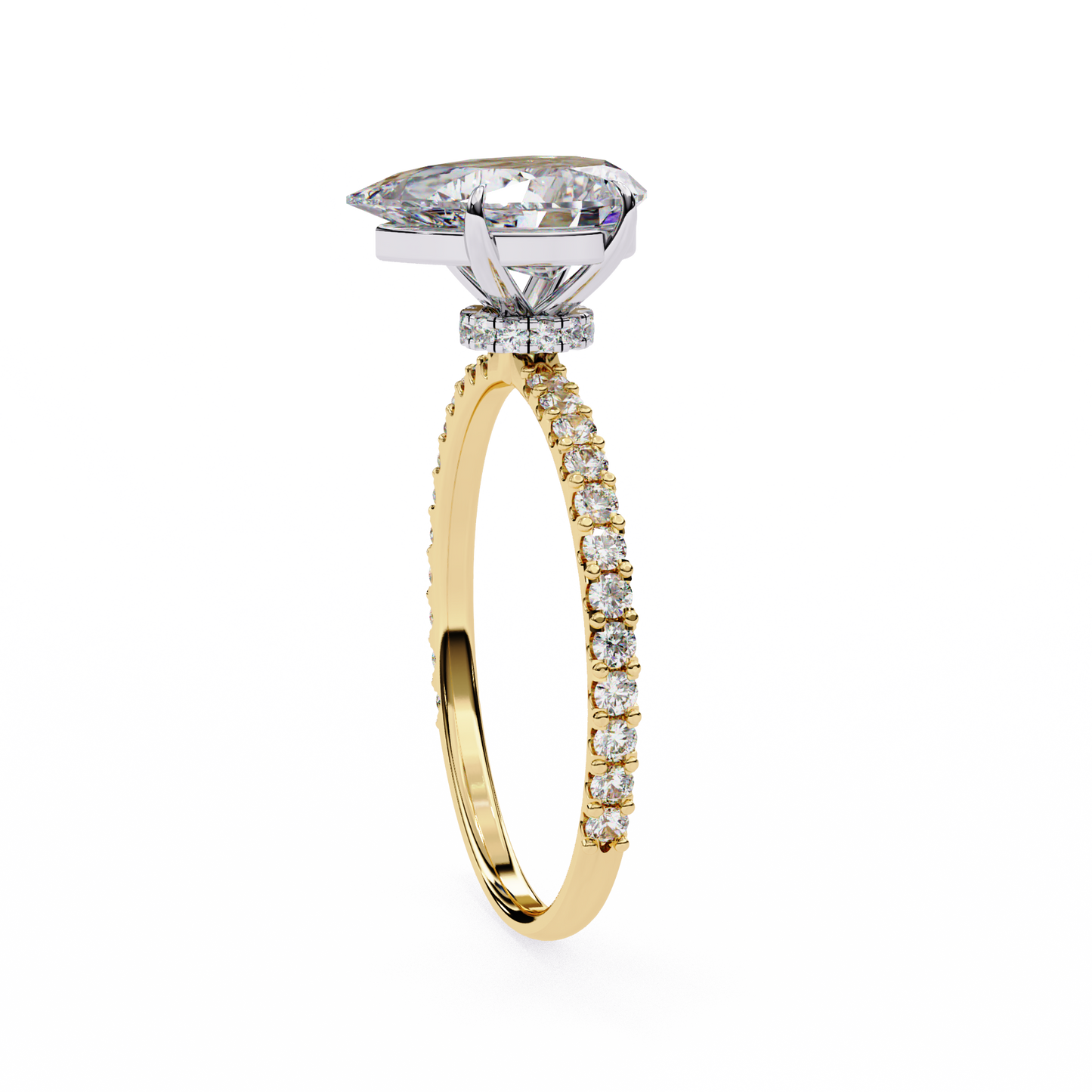 Pear Luxe Ring