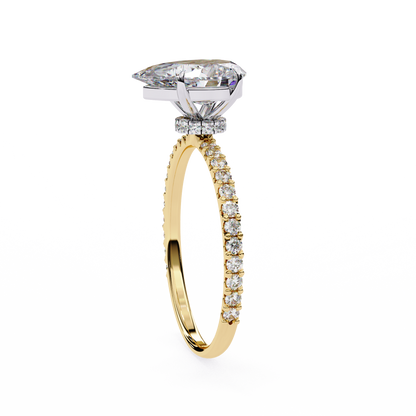 Pear Luxe Ring