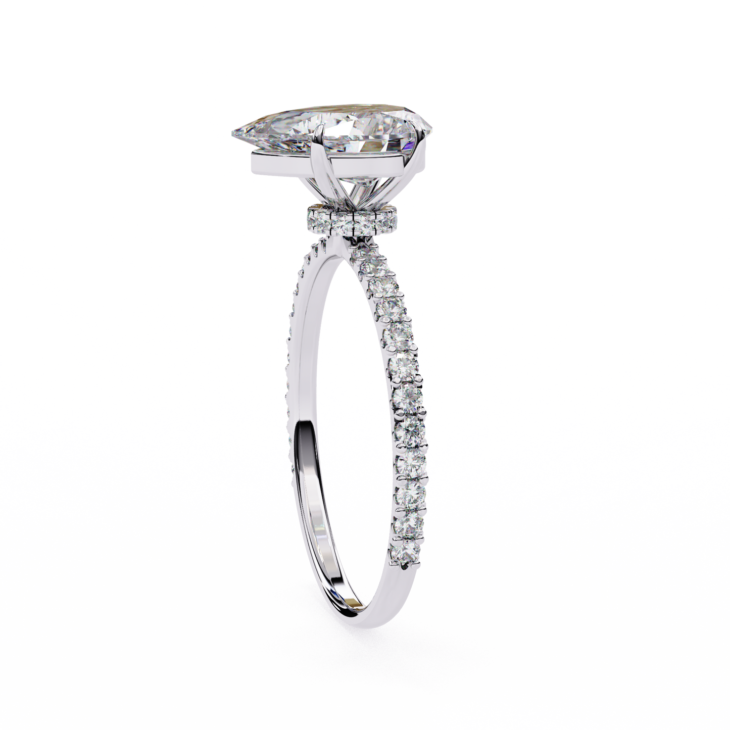 Pear Luxe Ring