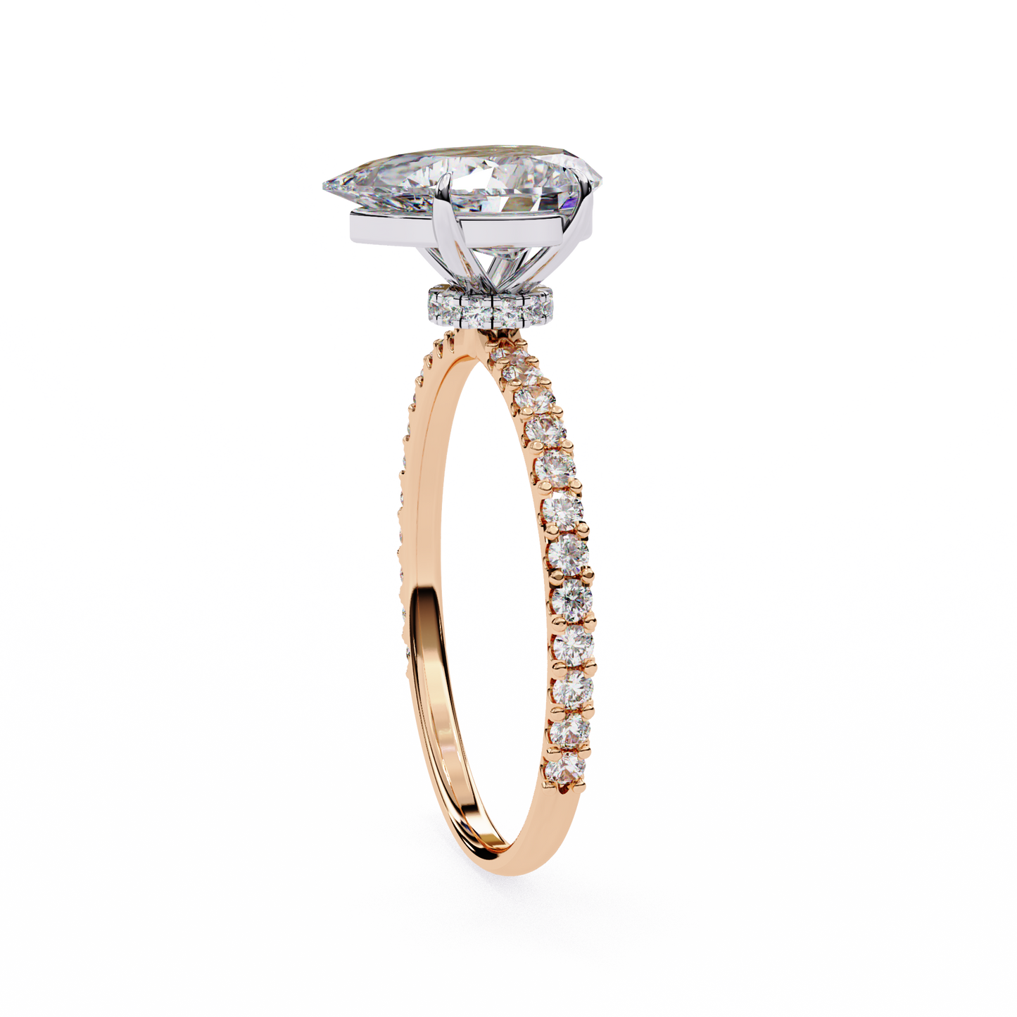 Pear Luxe Ring
