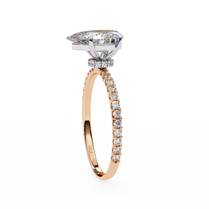 Pear Luxe Ring