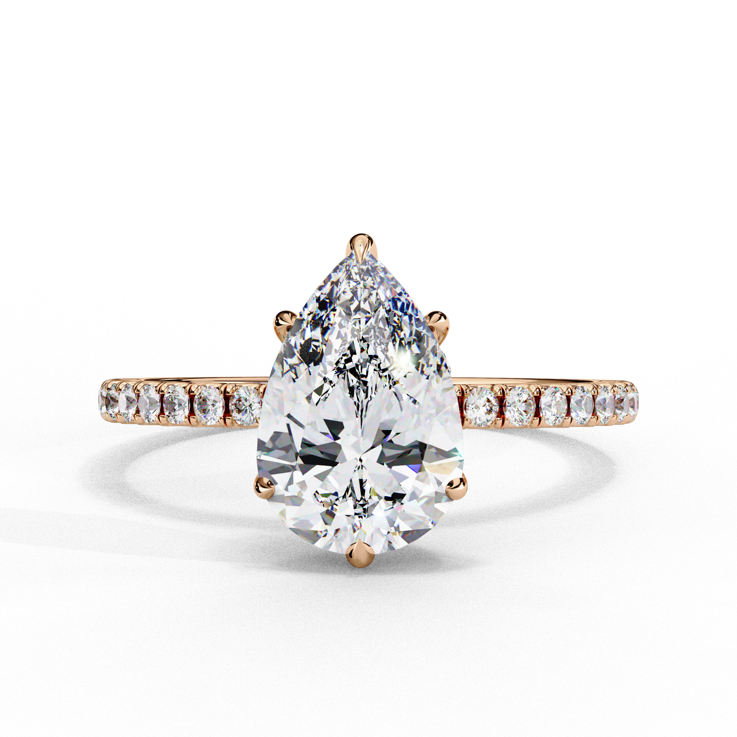 Pear Luxe Ring