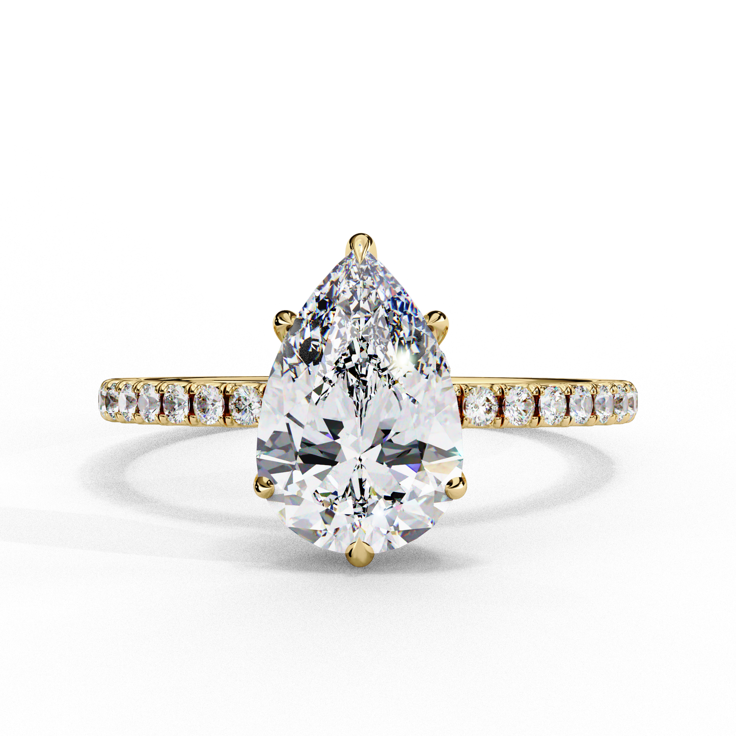 Pear Luxe Ring