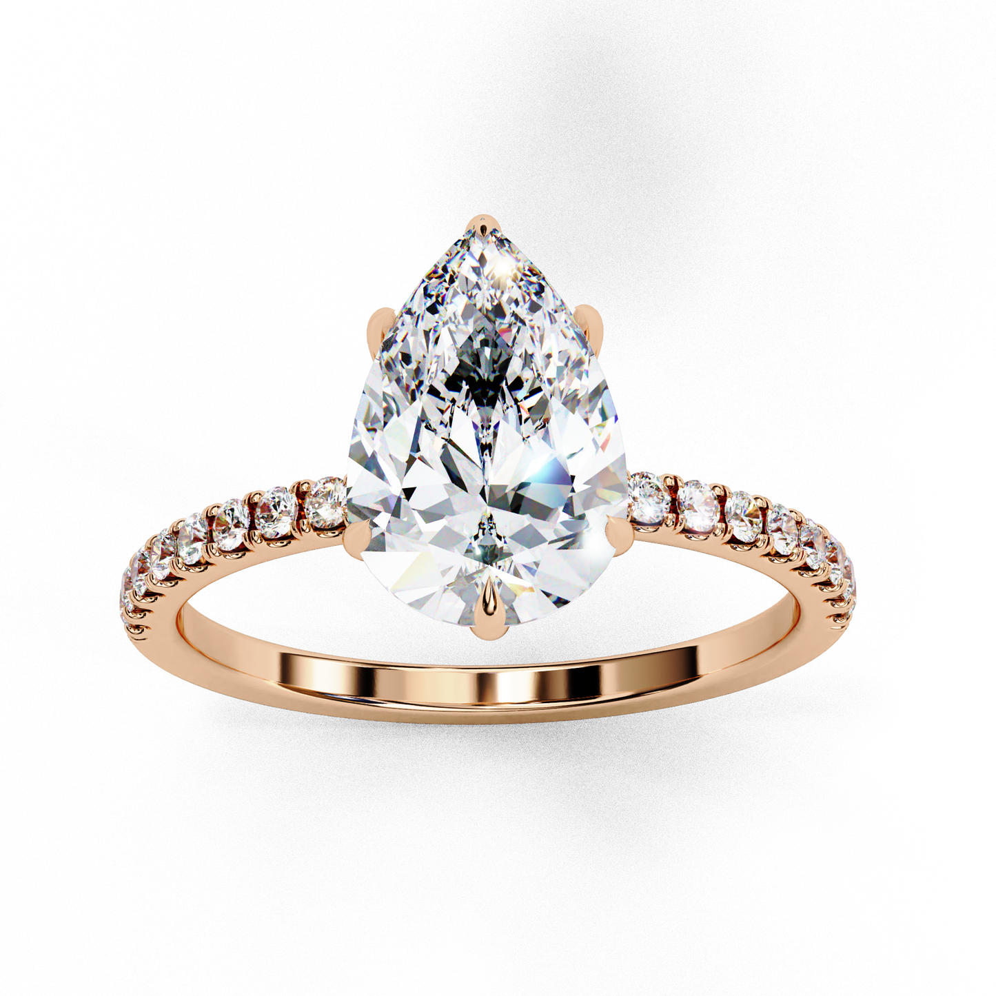 Pear Luxe Ring