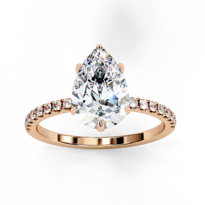 Pear Luxe Ring